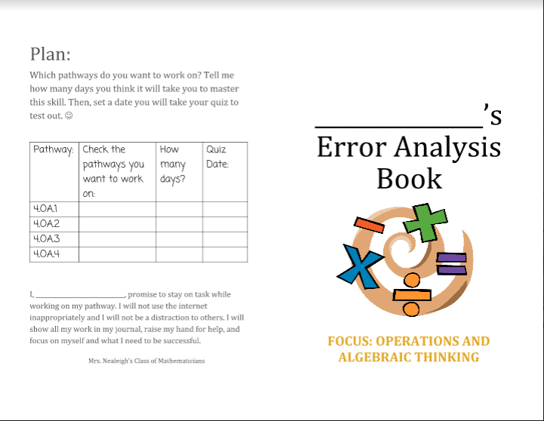Error Analysis Booklet
